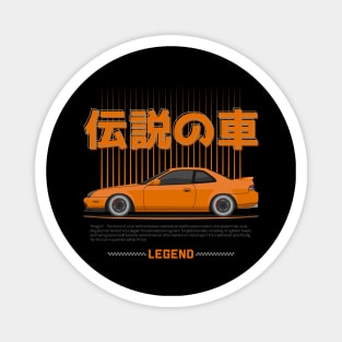 Tuner Orange Prelude MK5 JDM Magnet